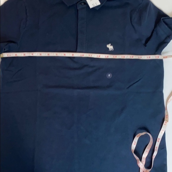 Abercrombie & Fitch Navy Polo Type Shirt. NWT - Picture 6 of 6